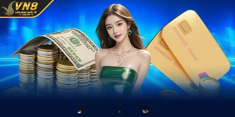 Nạp tiền VN8 để nhận ưu đãi khuyến mãi